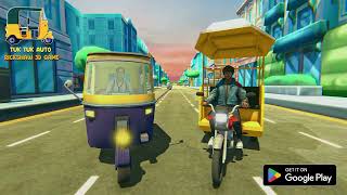 Tuk Tuk AUto Rickshaw - 3D Game screenshot 3