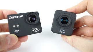 2K Gyro Action Cam Showdown -  Dazzne P2+ vs SJCAM M10+