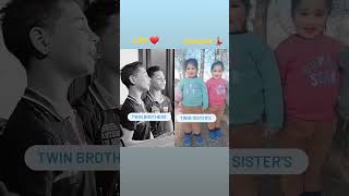 Twin Brothers Vs Twin Sisters Singing Competition  shorts twinbrothers twinsisters arabic