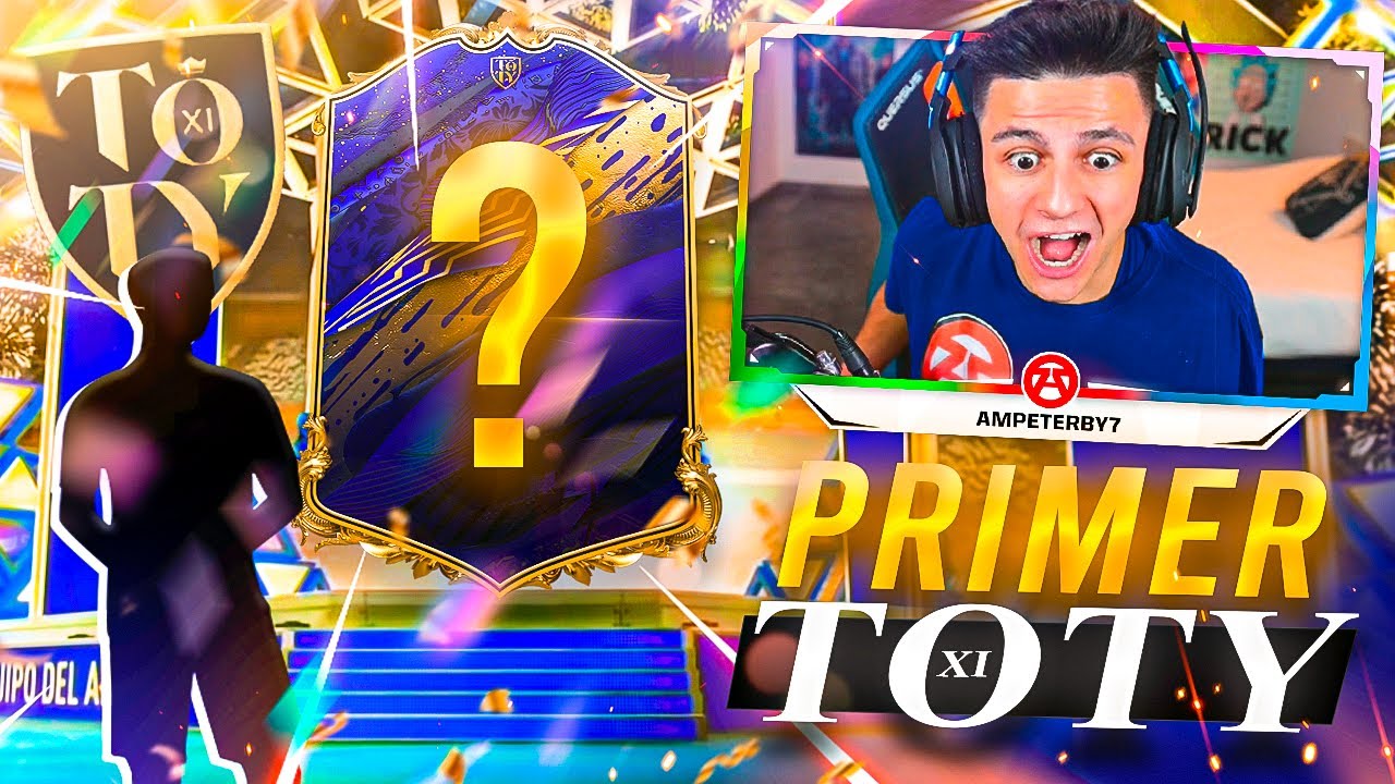 FICHO A MI PRIMER TOTY EN FIFA 22 | Ampeterby7