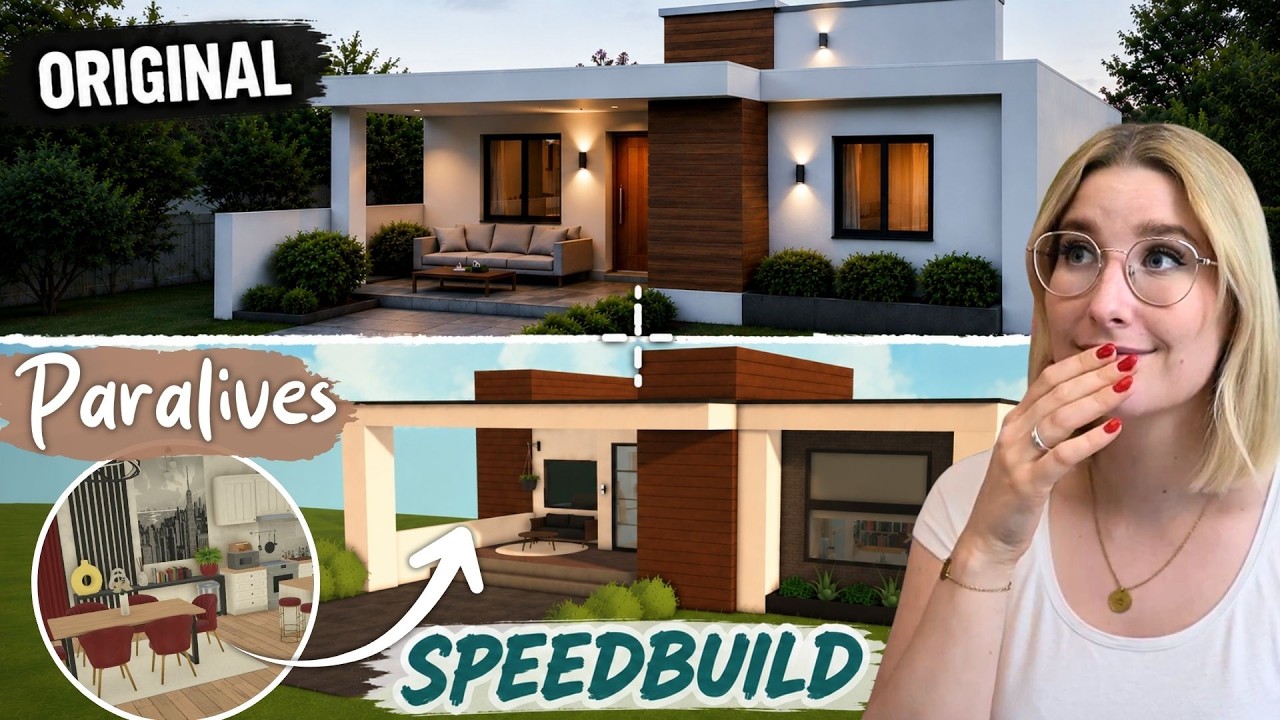 🏡 Modernes Wohnhaus in Paralives! | Insanedra #paralives
