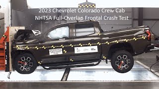 20232024 Chevrolet Colorado / GMC Canyon Crew Cab NHTSA FullOverlap Frontal Crash Test