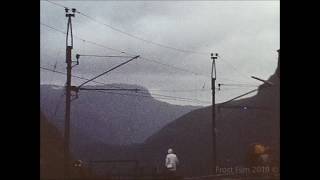 Super 8 smalfilm Myrdal Stasjon og Kjosfossen  Flåmsbanen1984