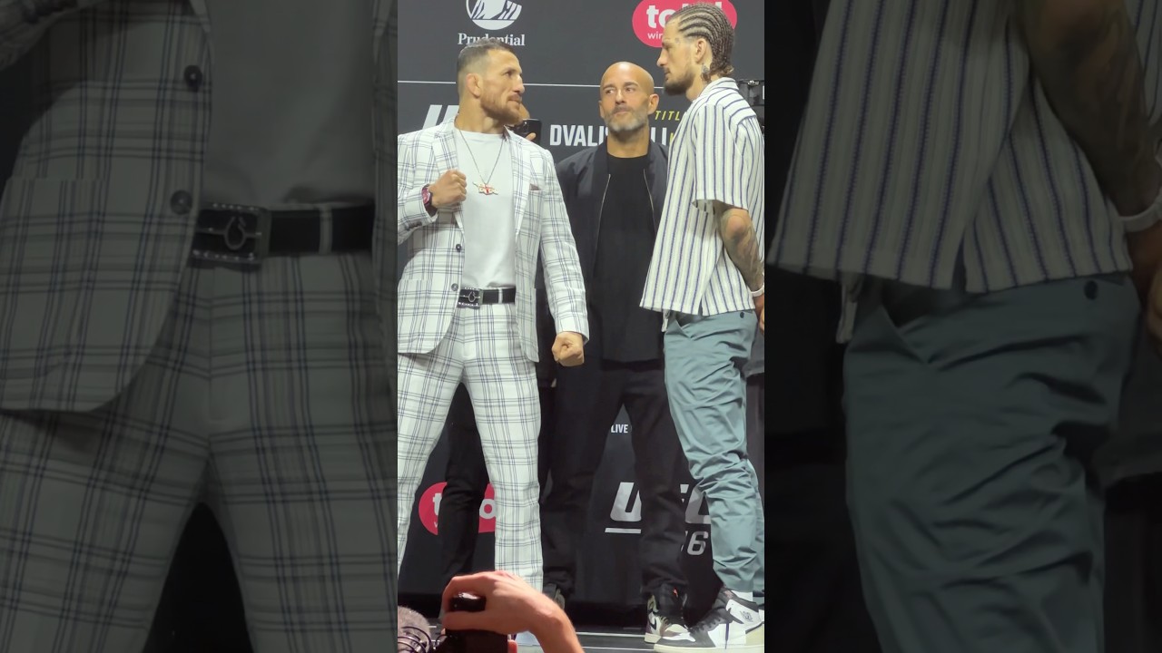 🏆😮‍💨 SEAN O’MALLEY VS MERAB DVALISHVILI PRESS CONFERENCE FACE OFF (UFC 316)