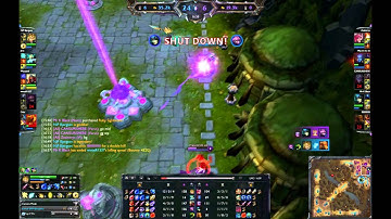 NiP (TSM) Bjergsen gets Quadra kill and dies trying for penta!