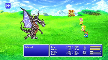 Final Fantasy V Pixel Remaster - Bahamut