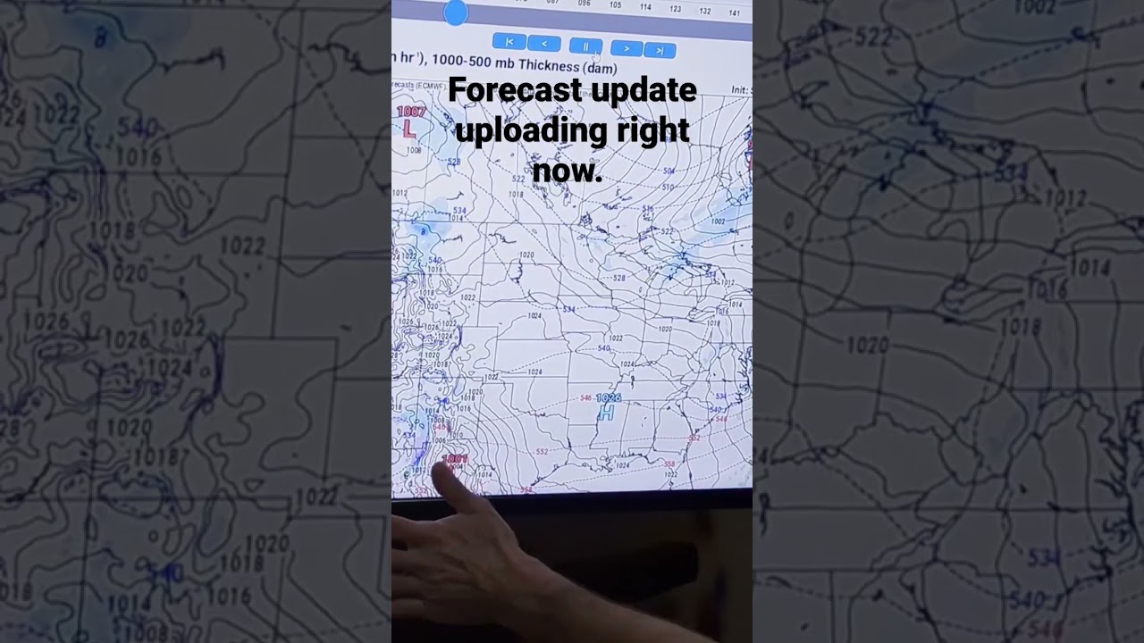 Update on upcoming snow chances. 