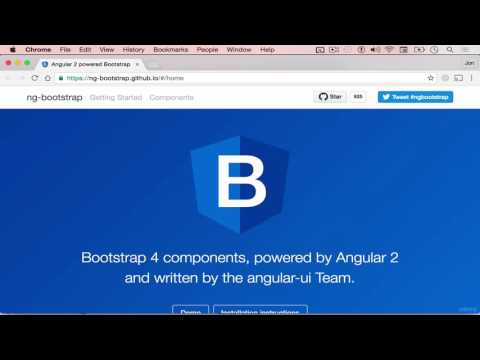 Angular2: Bài 30 Introduction to Bootstrap 4