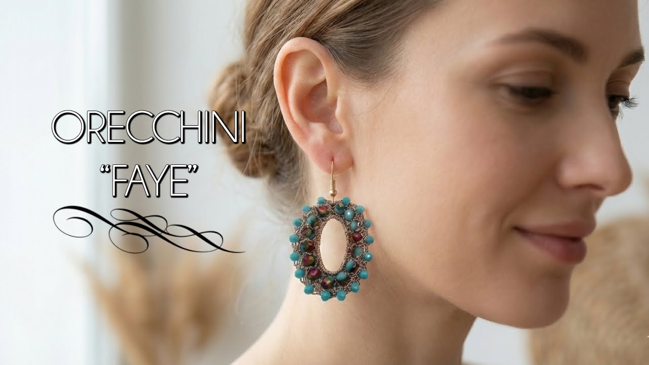 Orecchini “Faye” un progetto facile e rapido dal fascino retrò irresistibile!!