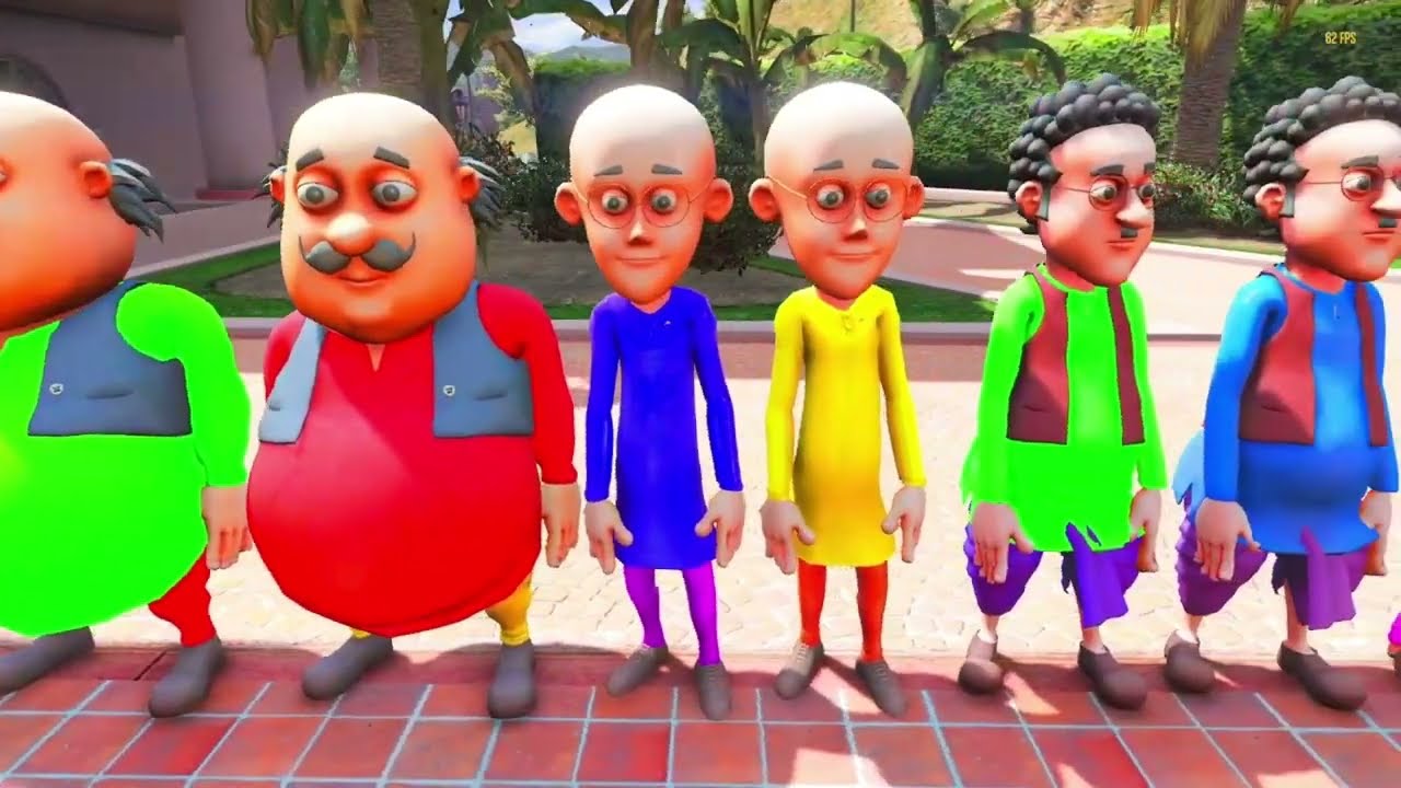 Motu Patlu Playing Hide And Seek And Killed Red Patlu In Gta 5