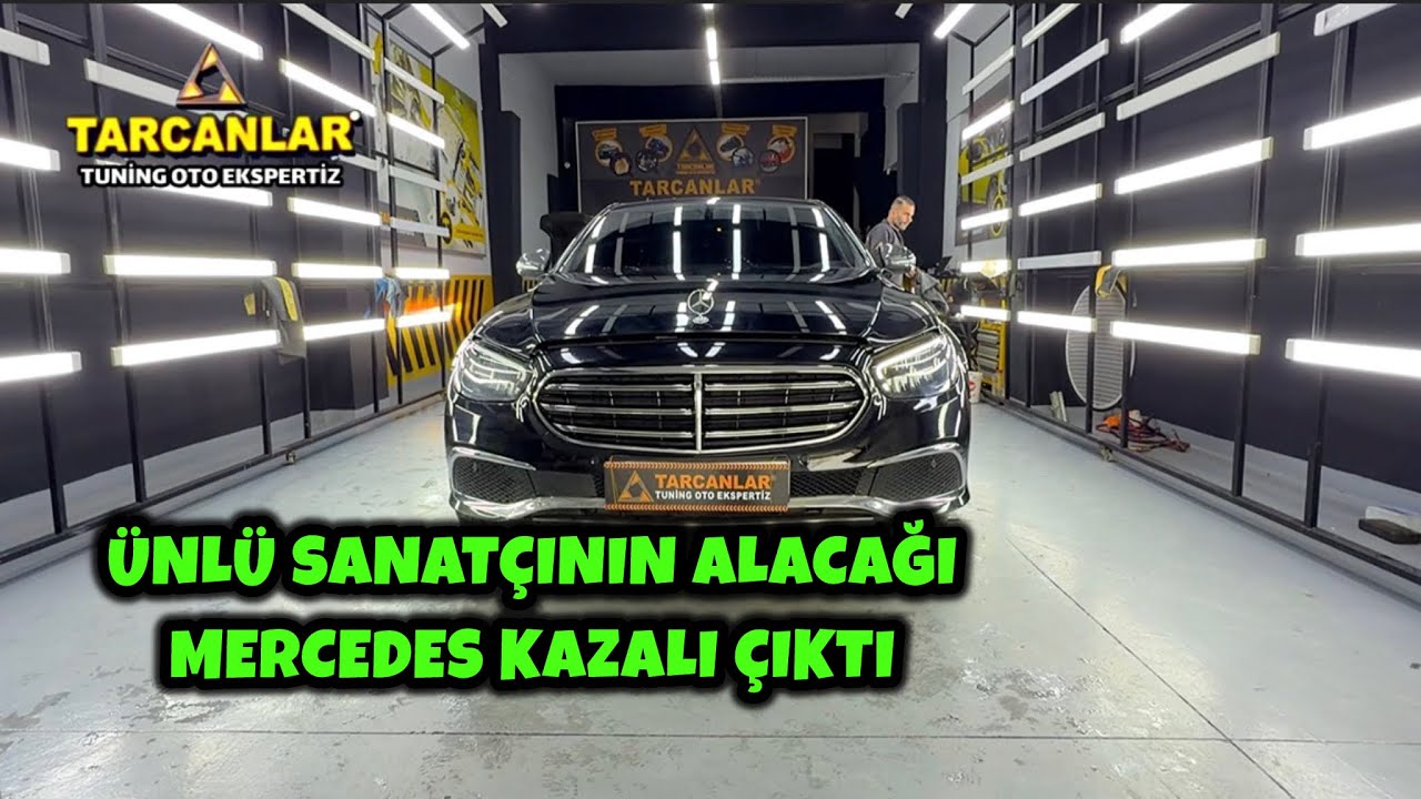 Sanatçı abimizin 3 parça boyalı 4.2 milyona alacağı Mercedes’te neler çıktı. 