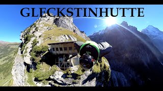 VR 360 8K POV GLECKSTEINHUTTE GRINDENWALD Wingsuit BASE Jump  Squirrel Suit EXTREME REALITY