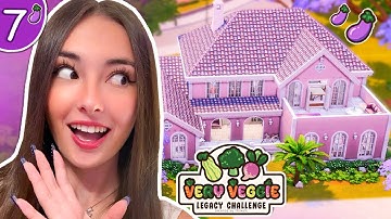 Building Our Eggplant House!! 🍆 Very Veggie Legacy Eggplant #7