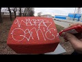 Singleplayer graffiti tagging Chrome ink corrector and colored wall with Mayze