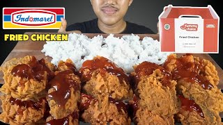 NYOBAIN MUKBANG FRIED CHICKEN INDOMARET‼️