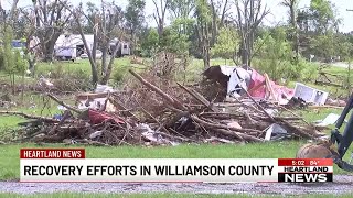Recovery efforts continue in Williamson County 1 month after tornado