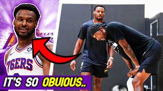 Lakers Bronny James HINTING at 76ers Trade Amidst Workout w/KCP | Lakers Trade Options with 76ers!