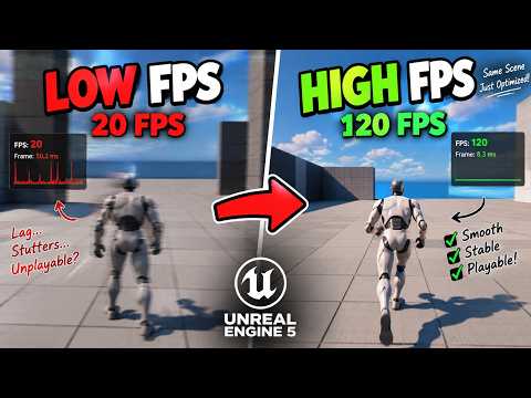 Fix Low FPS in Unreal Engine 5 (UE5 Optimization Guide)