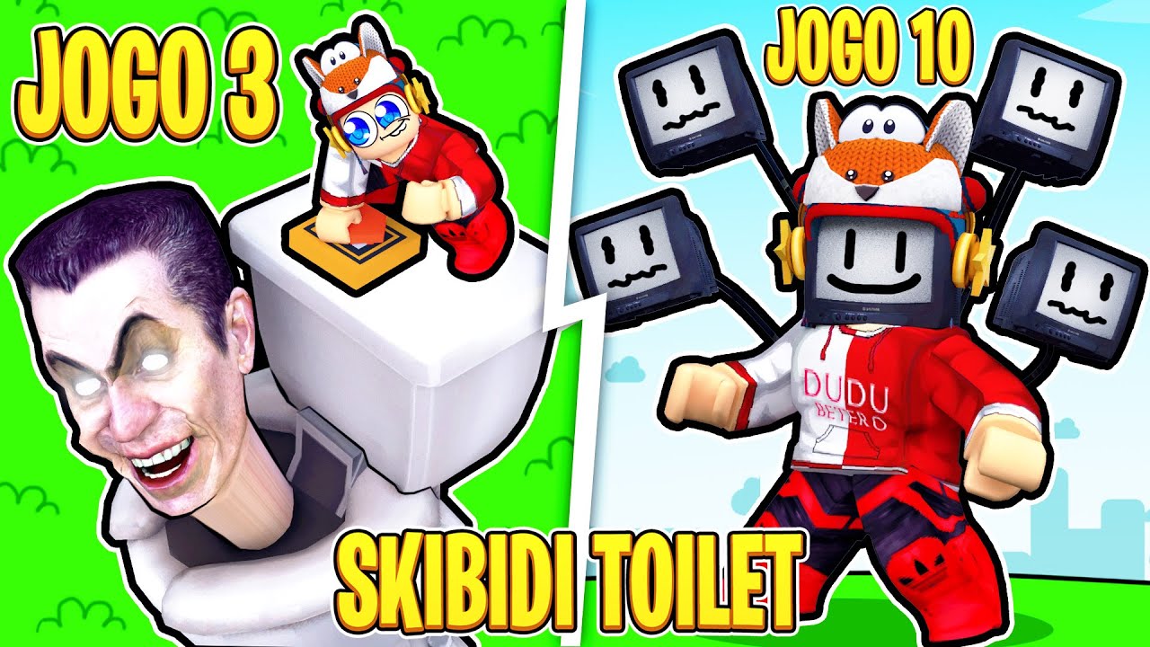 Super meu avô contra Skibidi toliets e novos itens no Roblox 🤩