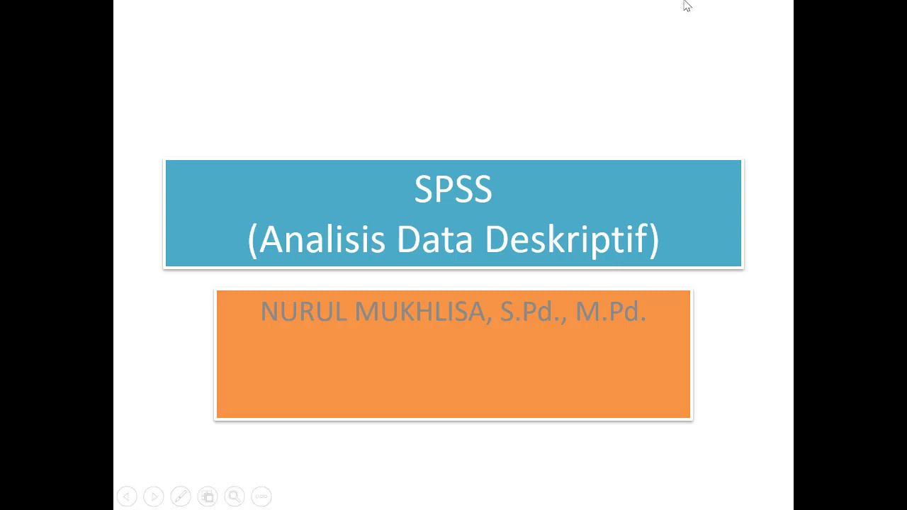 Analisis Statistik Deskriptif Descriptive Statistics Frequencies