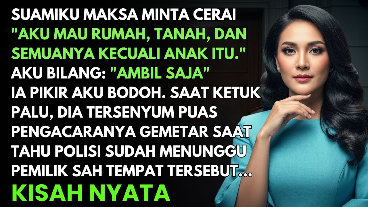 SUAMI MENCERAIKANKU DAN AMBIL SEMUANYA DARIKU - AMBIL SAJA DIA PIKIR AKU BODOH AKU SUDAH RENCANAKAN