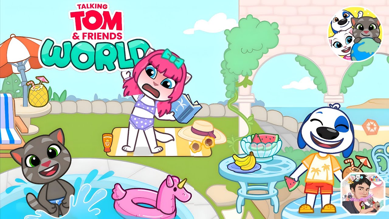 Talking Tom & Friends World Gameplay On (ios,Android) Explore paid features || 