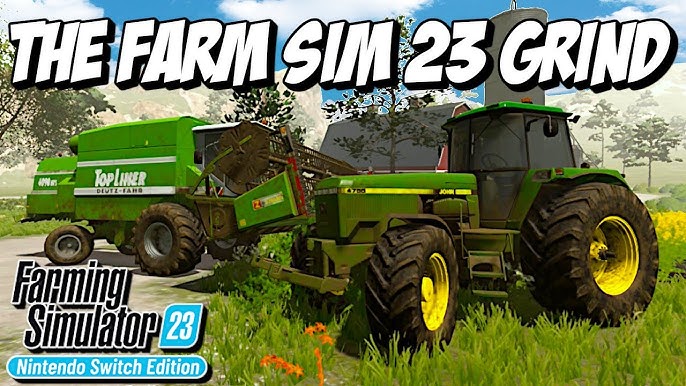 This Is Surprisingly ADDICTIVE On Switch | Farming Simulator 23 - YouTube