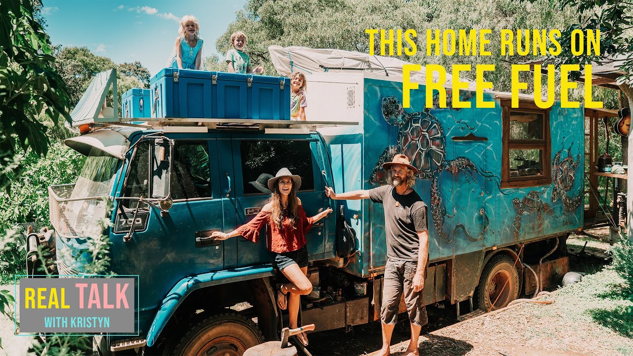 This family travels with FREE FUEL