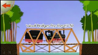 Wood Bridges Pro (Level 1-5) screenshot 4
