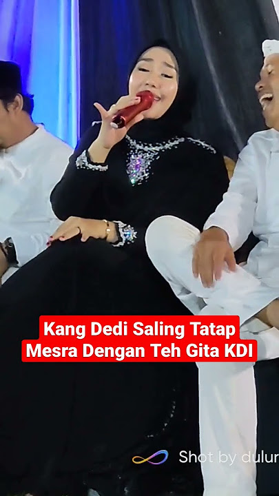 So Sweet! Kang Dedi Mulyadi Saling Tatap Mesra Dengan Teh Gita KDI #shorts