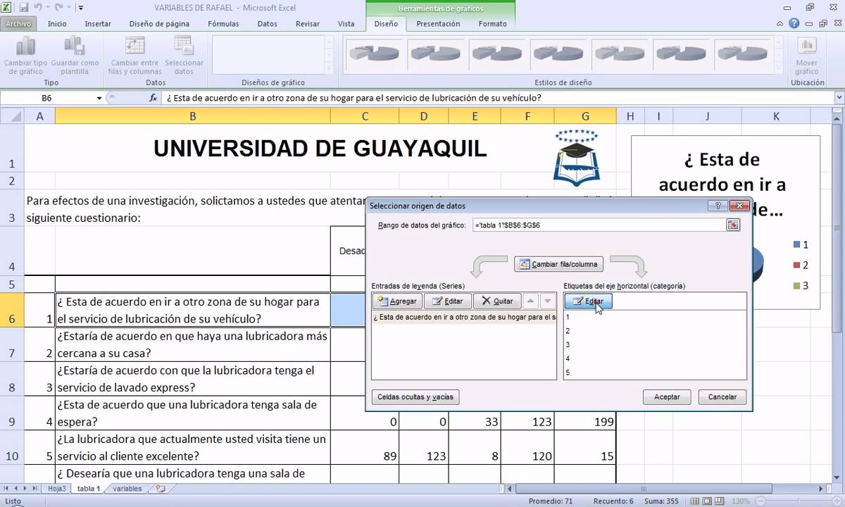 Graficas en excel