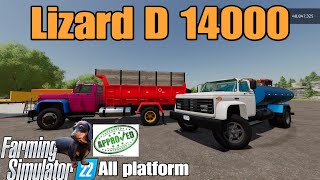 Lizard D 14000  / FS22 mod for all platforms