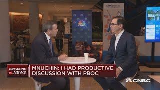 Sec. Mnuchin: China tariffs are important negotiating tools for a balanced and reciprocal relationsh