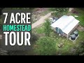 7 Acre Homestead Tour {Spring Drone Coverage}