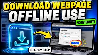 How to Download Webpage for Offline Use | Easy Fix