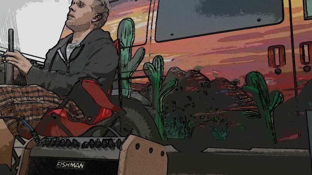 Busking on Larimer Street in Denver Colorado with the Electric Kora