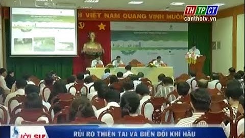 SMEDEC 2 - Rủi ro thiên tai và biến đổi khí hậu đối với doanh nghiệp vùng ĐBSCL