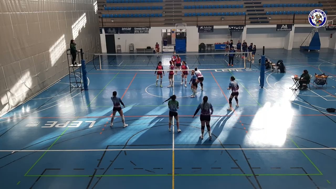 SF: 2ª Andaluza, 9ª Jornada, Mairena Voley Vs Lepe 2000