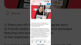 How to install frfr AI voice messages on iPhone?