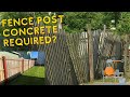 What Happens to a Wood Fence Without Concrete? (Wood Fence Ideas)