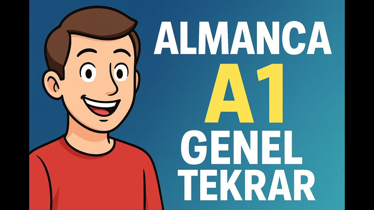 Almanca A1 Genel Tekrar 💡 | Sınavdan Önce Mutlaka İzle!