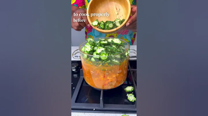 A Great Way To Make Your Okra Soup #shortsafrica #weekdaymealinspo #shortswithmotso #shorts