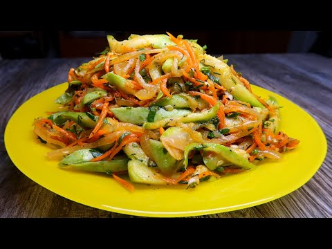 Video: Цуккини салаттары