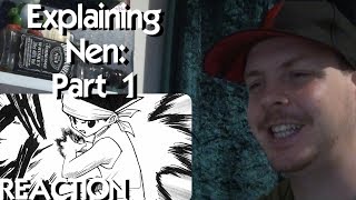 Explaining Nen: Part 1 | Basic and Advanced Techniques REACTION