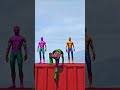 GTA 5 Epic Spiderman Ragdolls | Jumps / Fails ep.1234 #shorts