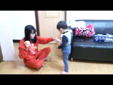 Toy guns with big sister