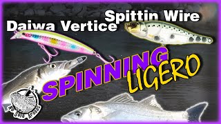 Estrenamos el Spittin Wire y el Daiwa Vertice [Spinning Ligero]