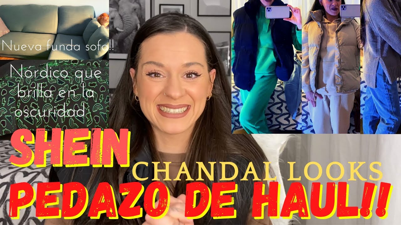 Pedazo de Haul SHEIN !! Looks con Chándal y Funda Nueva Sofa 🛋 - thptnganamst.edu.vn