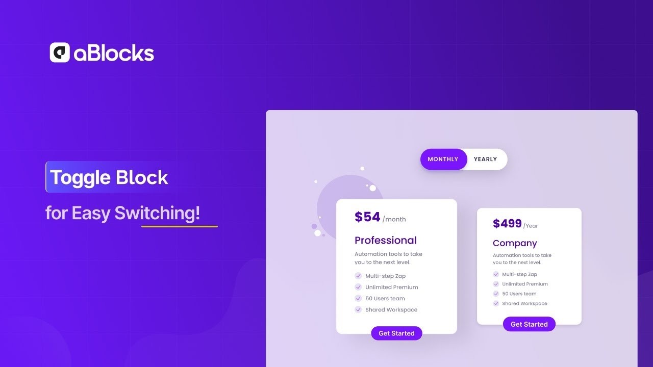 Create Stylish & Interactive Toggles with aBlocks Toggle Block! - YouTube