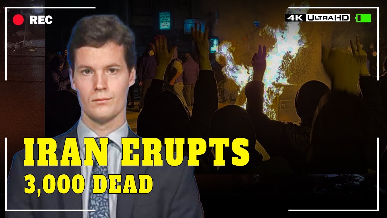 Justin Bronk: At least 3,000 Iranians KILLED as anti-regime unrest intensifies
